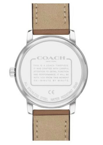 Coach Grand Women´s Watch 36MM Brown Band 14503845 $180