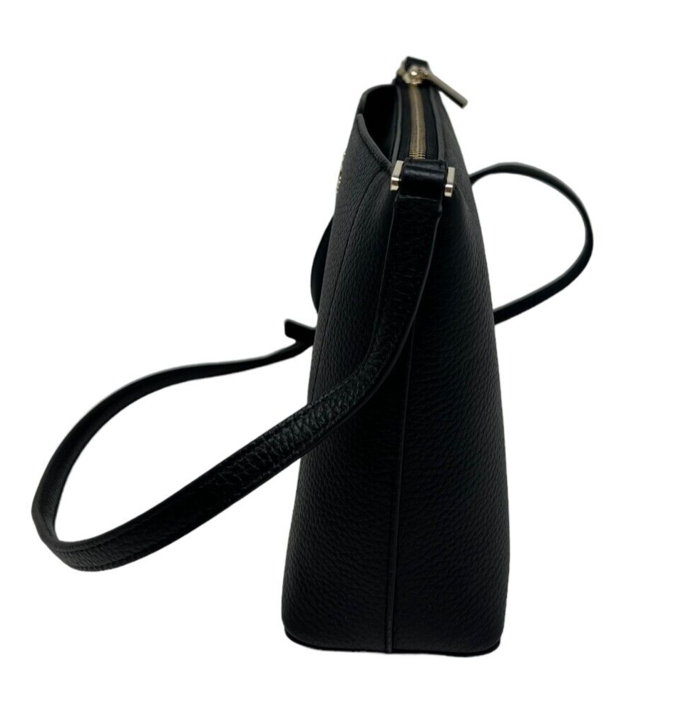 Kate Spade Harlow Black Pebbled Leather Crossbody Bag WKR00058 $279