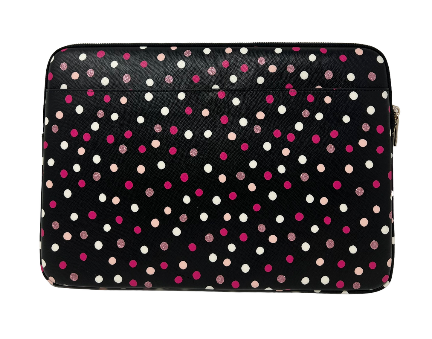 Kate Spade 15" Universal laptop Sleeve Glitter Dot Printed Staci K9442 $129