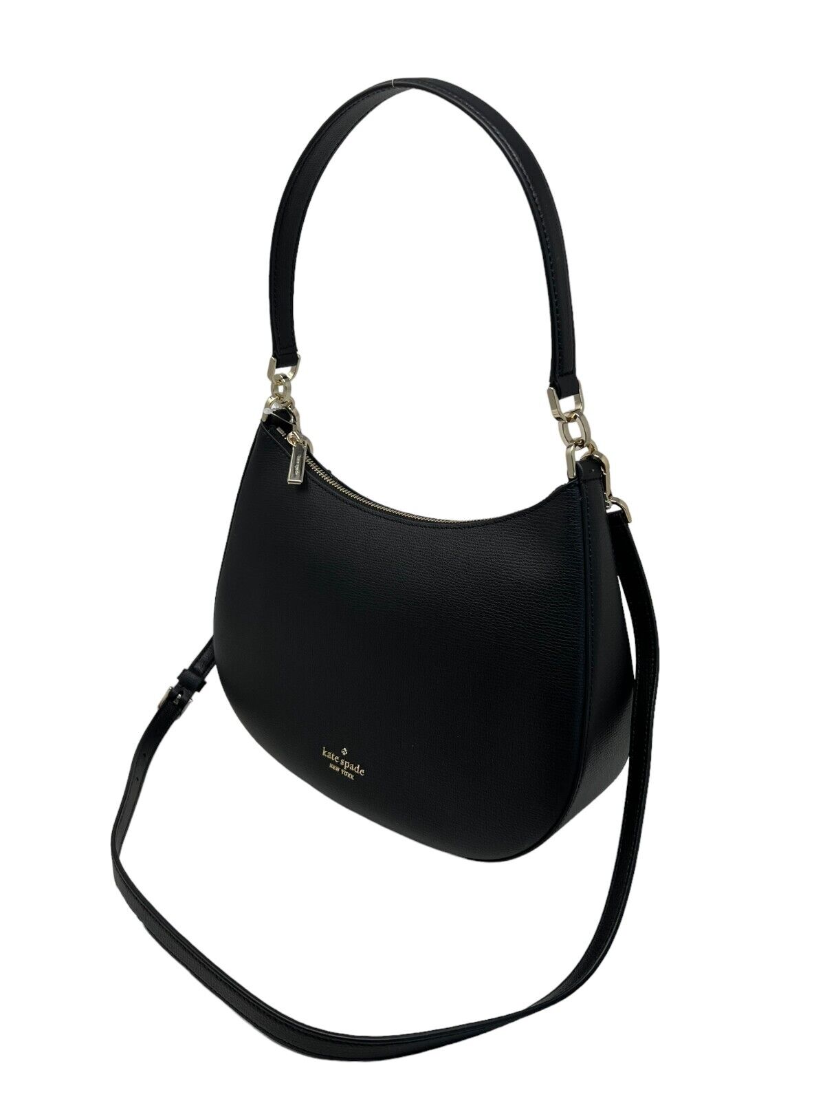 Kate Spade Kristi Shoulder Bag Refined Grain Leather Black KA694 $359