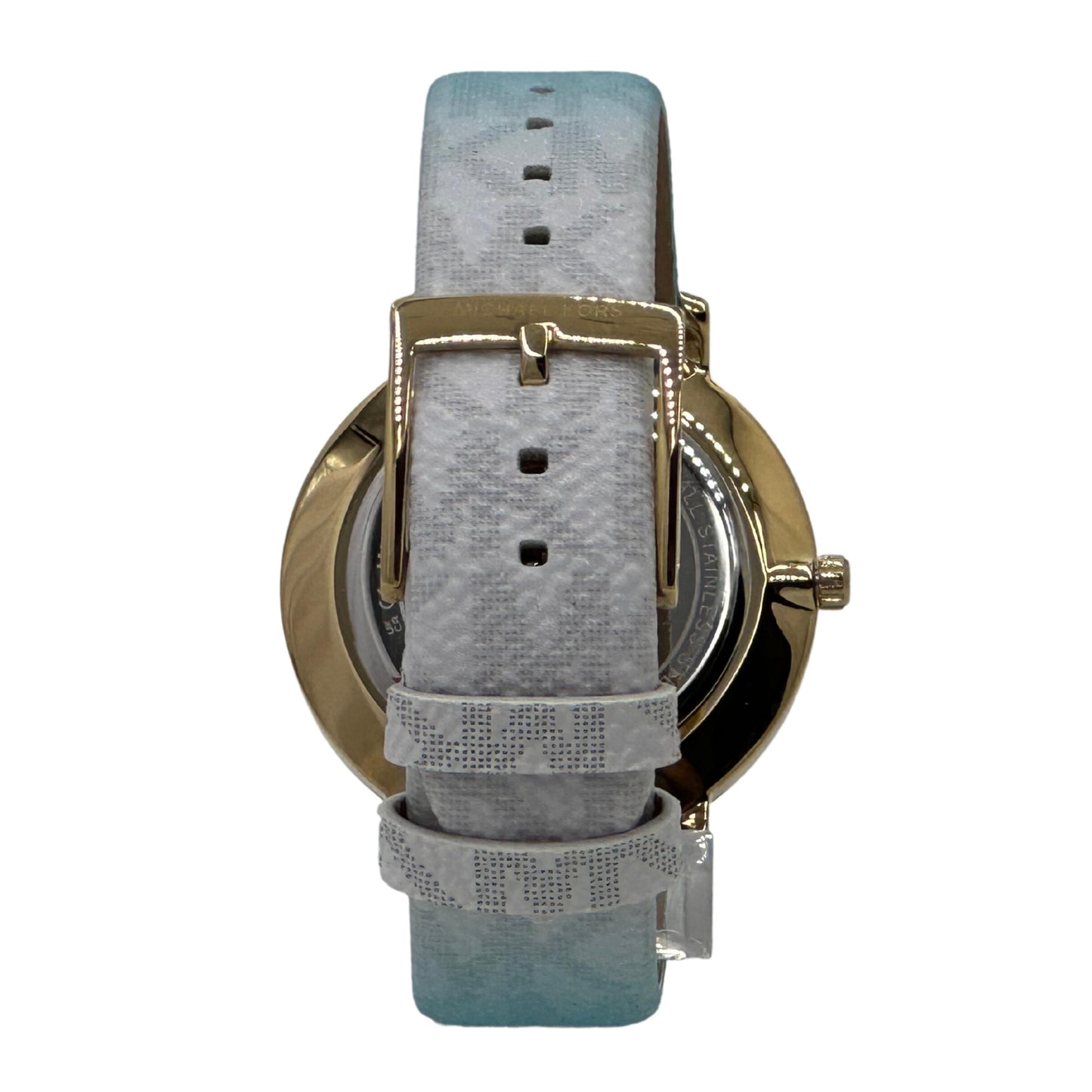 Michael Kors Pyper Three-Hand Ombre Turquoise PVC Watch - MK2959