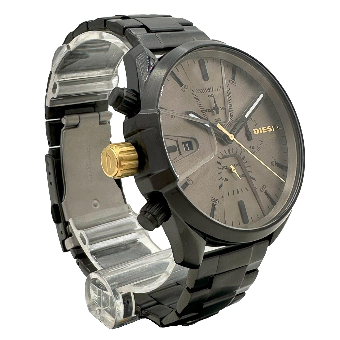 Reloj analógico para hombre Diesel MS9 con esfera gris, DZ4474