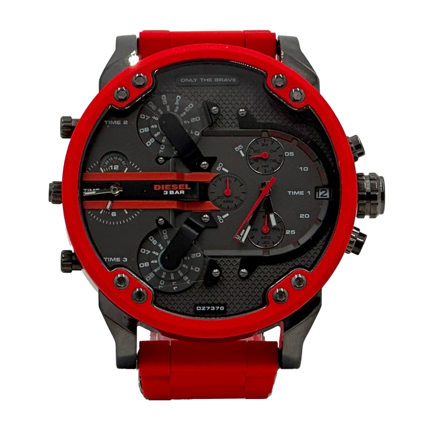 Diesel Mr. Daddy 2.0 Silicone Men's Watch - DZ7370 - 698615111503