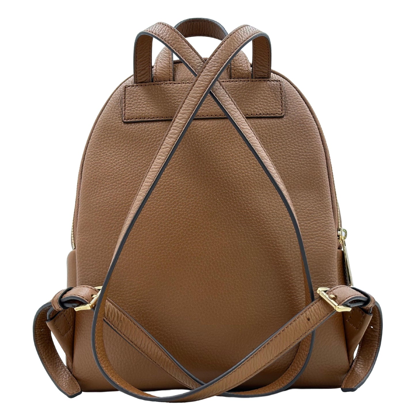 Michael Kors Erin Medium Pebbled Leather Backpack - Brown 194900722312