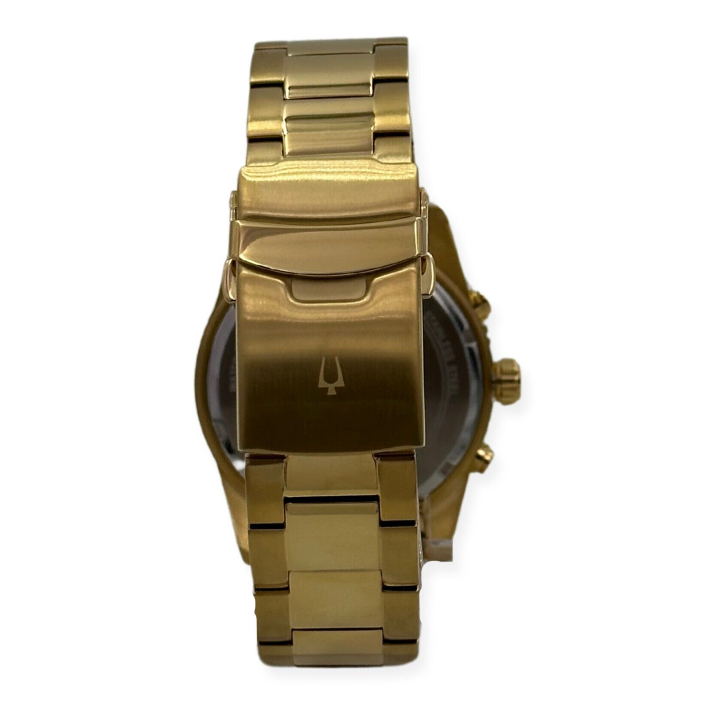 Bulova Marine Star Gold Plated Quartz Men's Watch - 98A172 - 42429545229