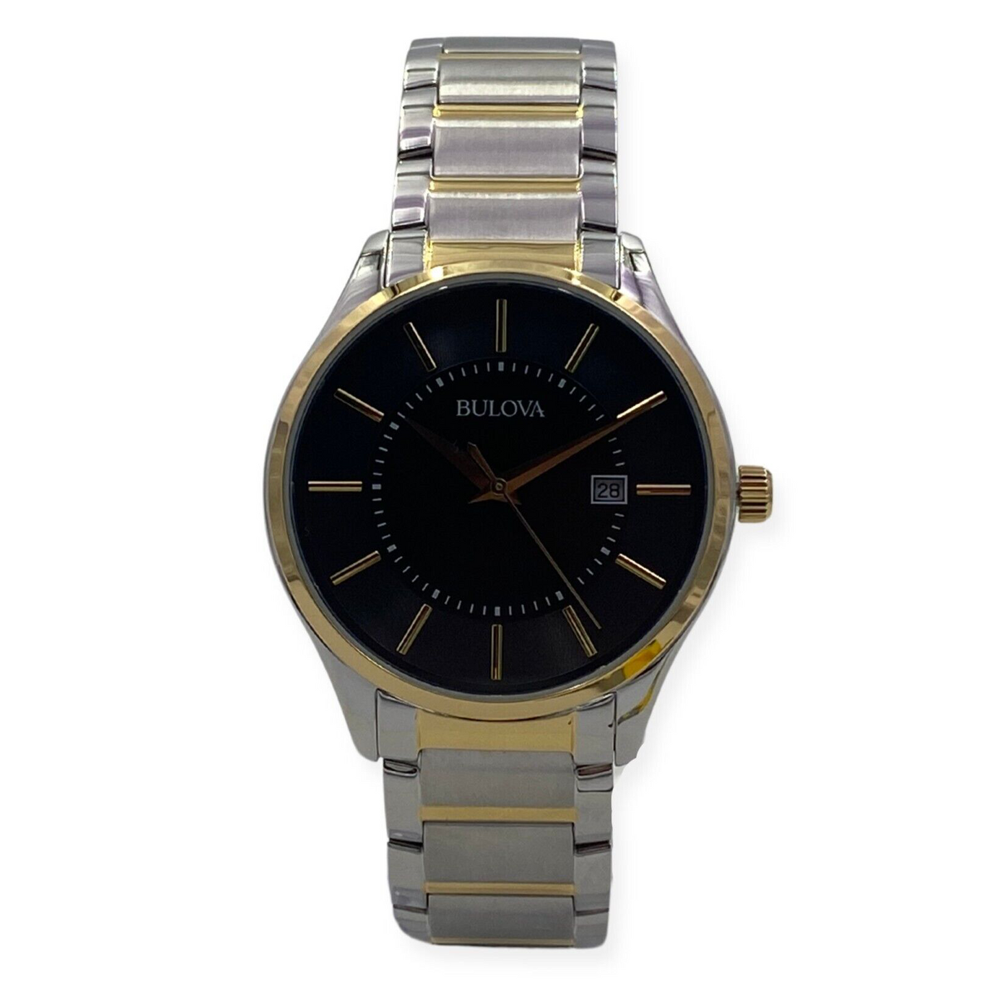 Bulova Men’s Two-Tone Stainless Steel Classic Watch – 98B290 - 42429546585