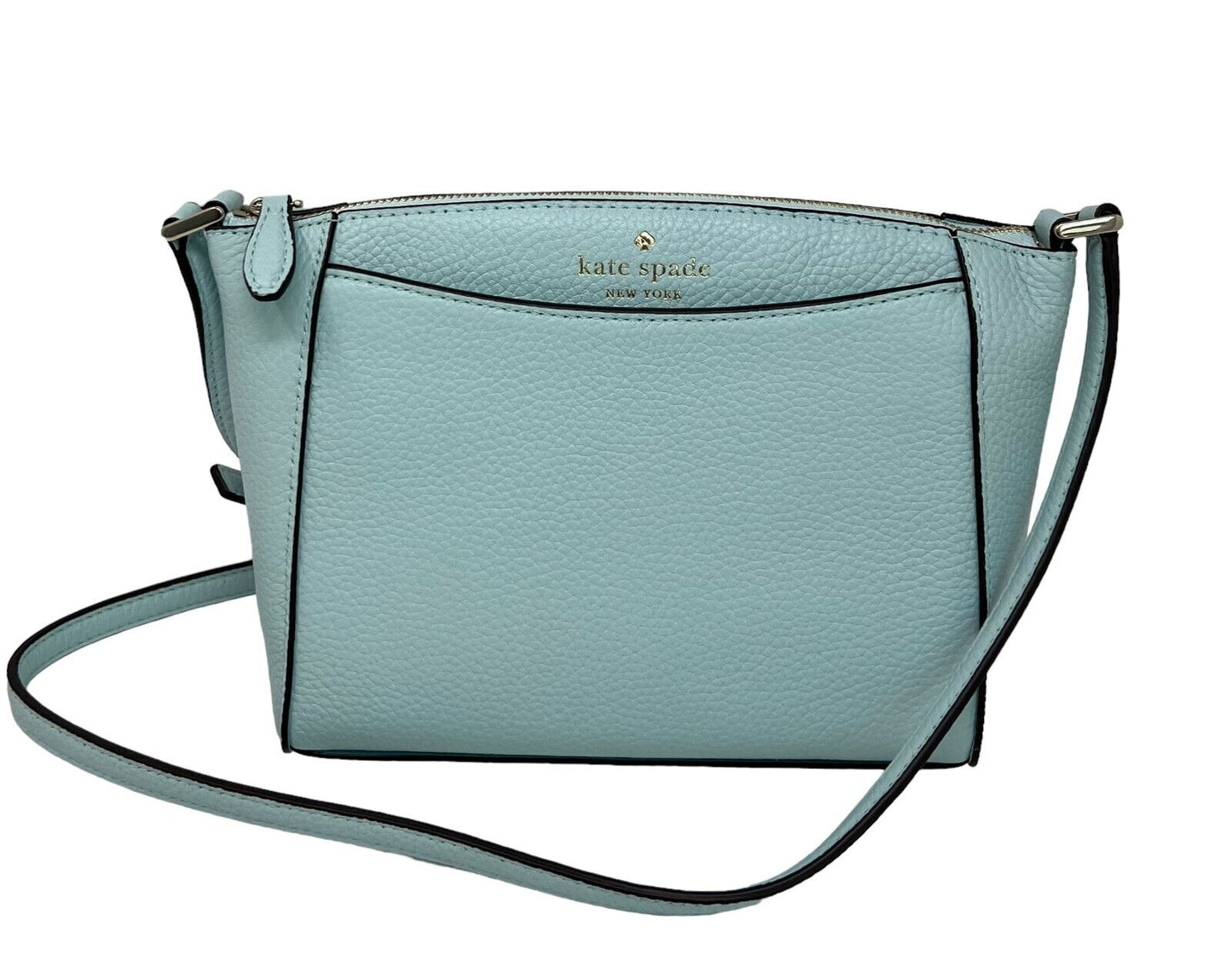 Kate Spade Monica Pebbled Leather Top Zip Small Crossbody Bag WKR00258 $279