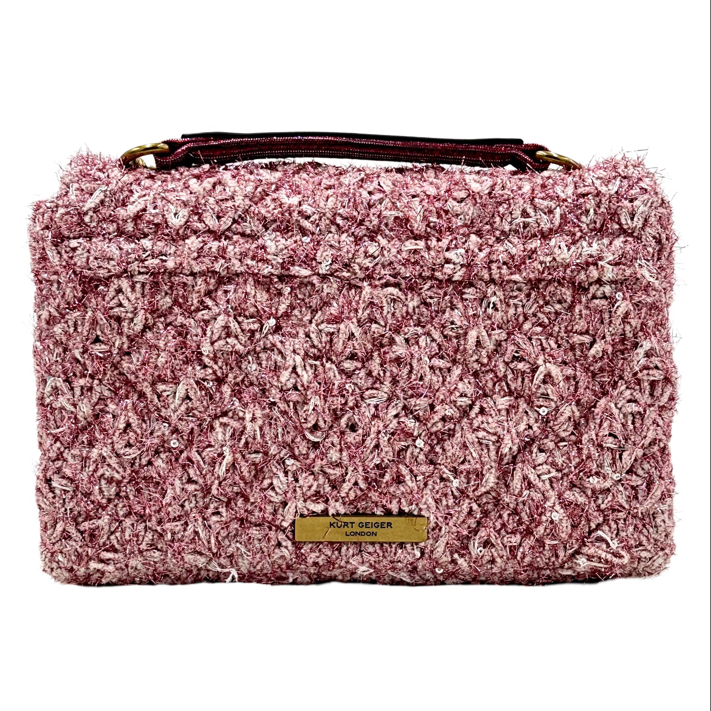 Kurt Geiger Crossbody Bag - Pink Combi