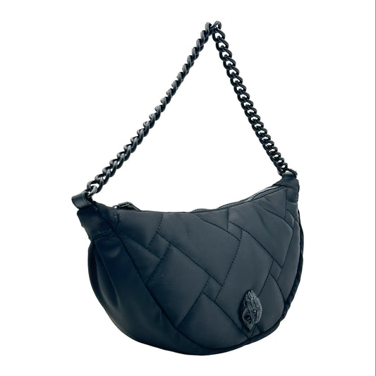 Kurt Geiger Recycled Moon Crossbody Drench - Black