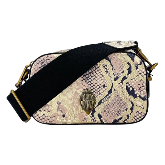 Kurt Geiger Shoreditch Small Crossbody Gold Comb Snake - Multi