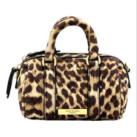 Kurt Geiger London Extra Small Kensington Boston Bag - Brown Multi