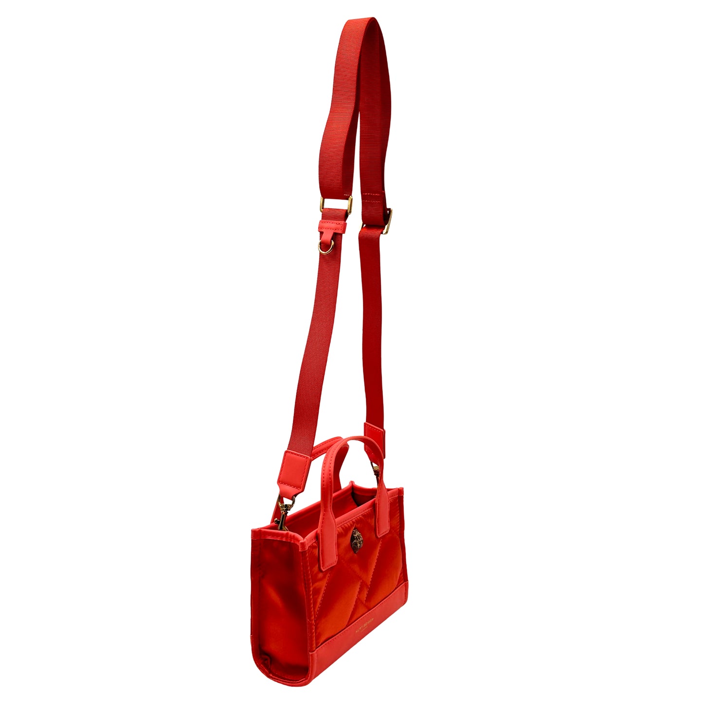 Kurt Geiger London Extra Small Recycled Square Shopper Tote Bag - Salmon