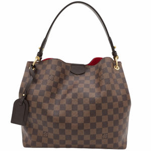 Louis Vuitton Damier Ebene Graceful PM Brown Shoulder Bag