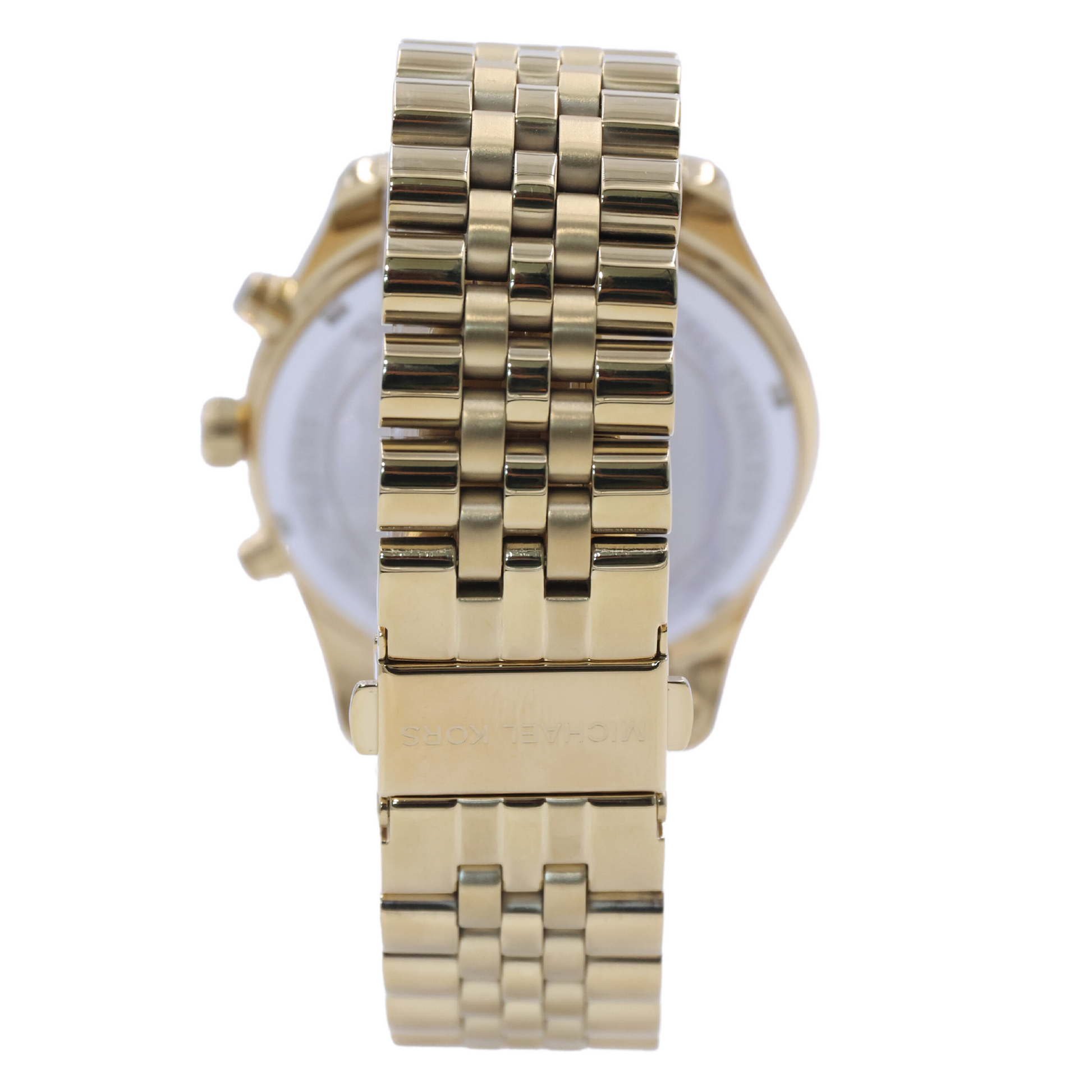 Michael Kors Men's Gold-Tone Black Dial Lexington Watch MK8286 - 691464951597 