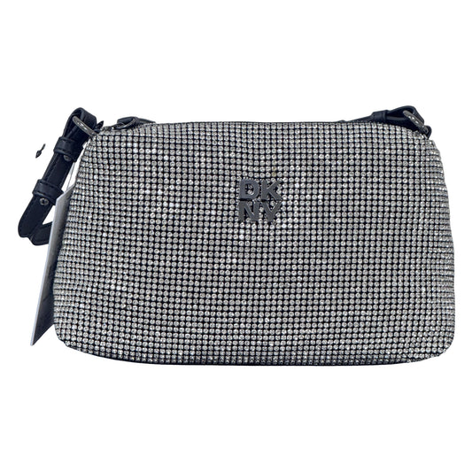 DKNY Remy Small Crystal Shoulder Bag- Clear