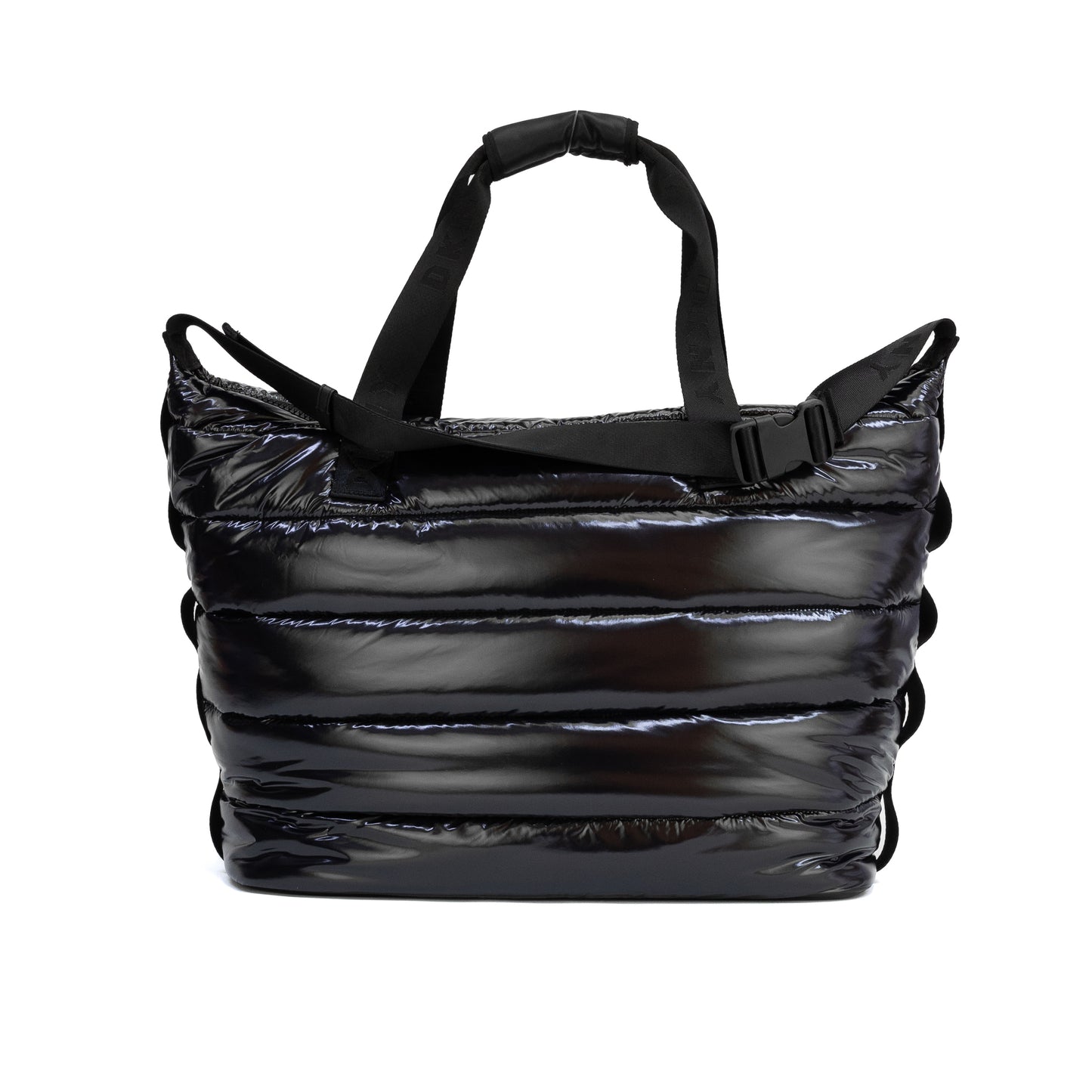 DKNY Nora Puffer Weekender Tote Bag - Black