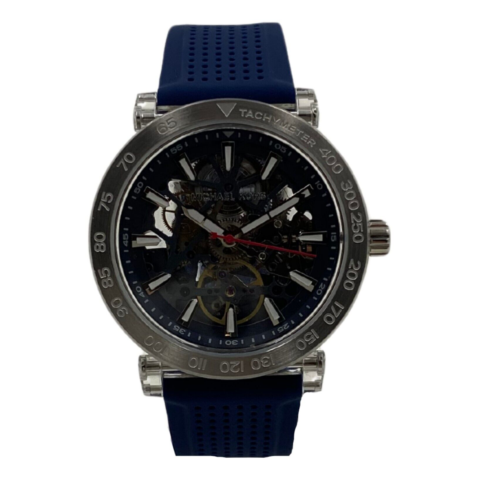 Michael Kors Men s Greer Automatic Watch with Silicone Strap