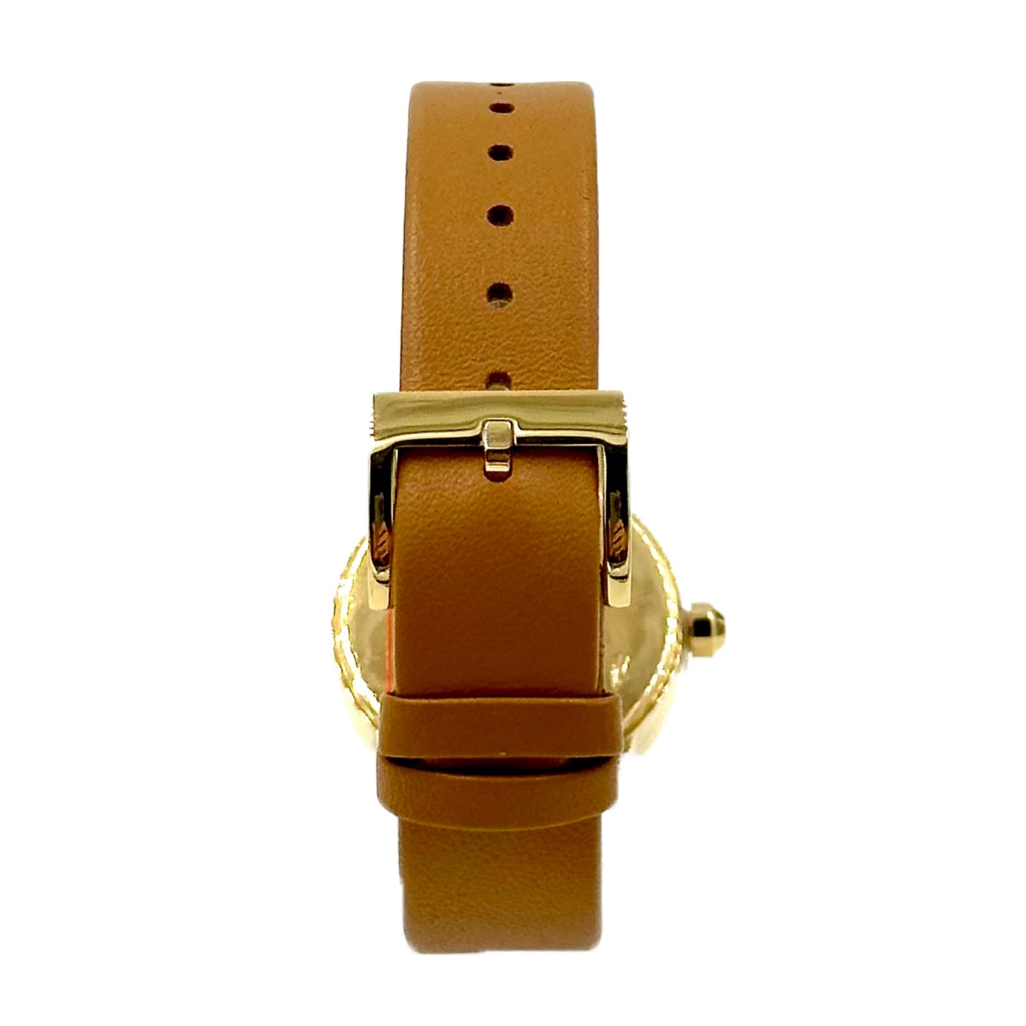 Tory Burch Gigi Goldtone Stainless Steel & Leather Strap Watch Gift Set -TBW2031 - 796483533264