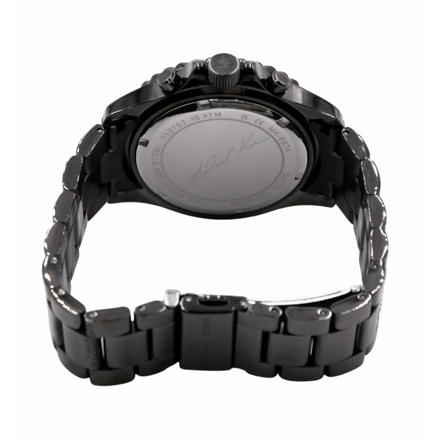 Michael Kors Everest Chronograph Quartz Crystal Black Dial Ladies Watch MK6974 - 796483540149 