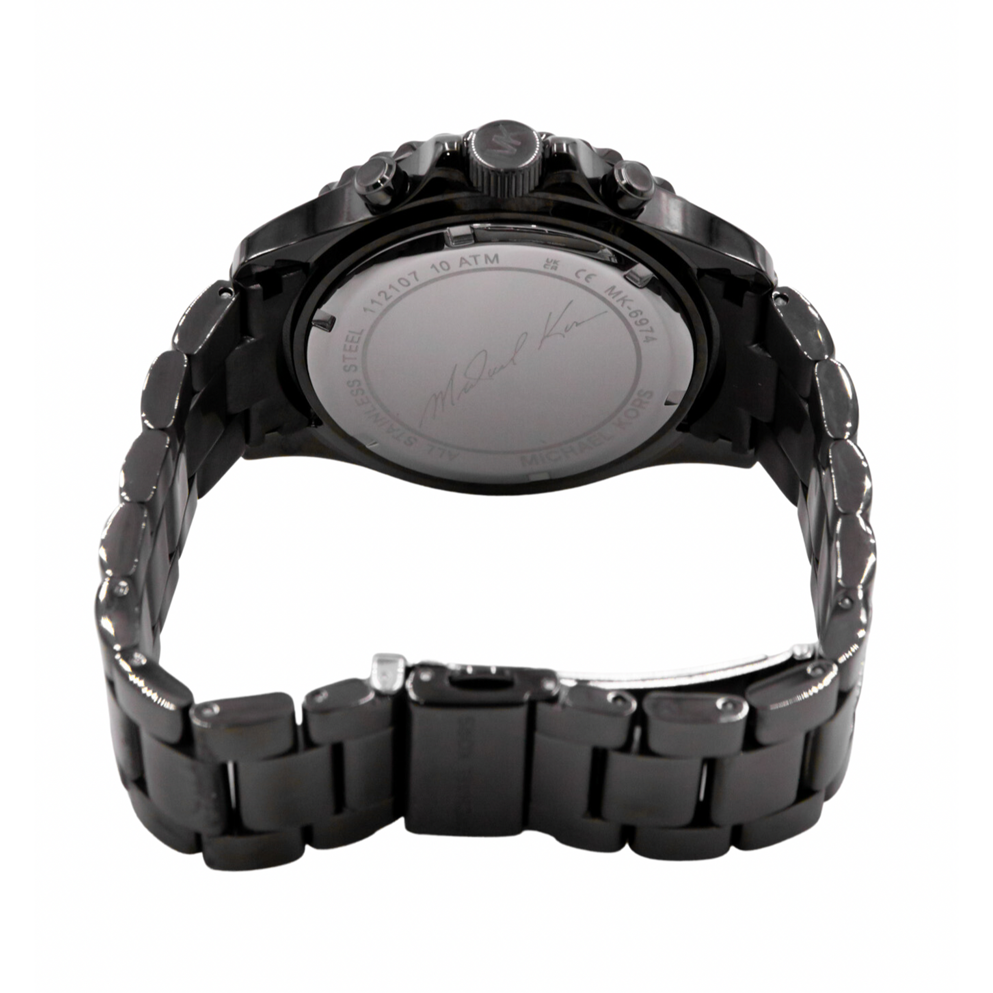 Michael Kors Everest Chronograph Quartz Crystal Black Dial Ladies Watch MK6974 - 796483540149 