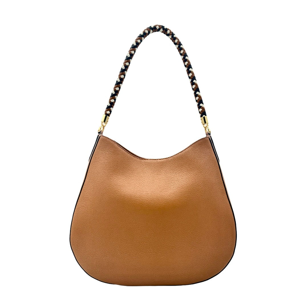 Ralph Lauren Charlie Shoulder Bag - Tan/Black