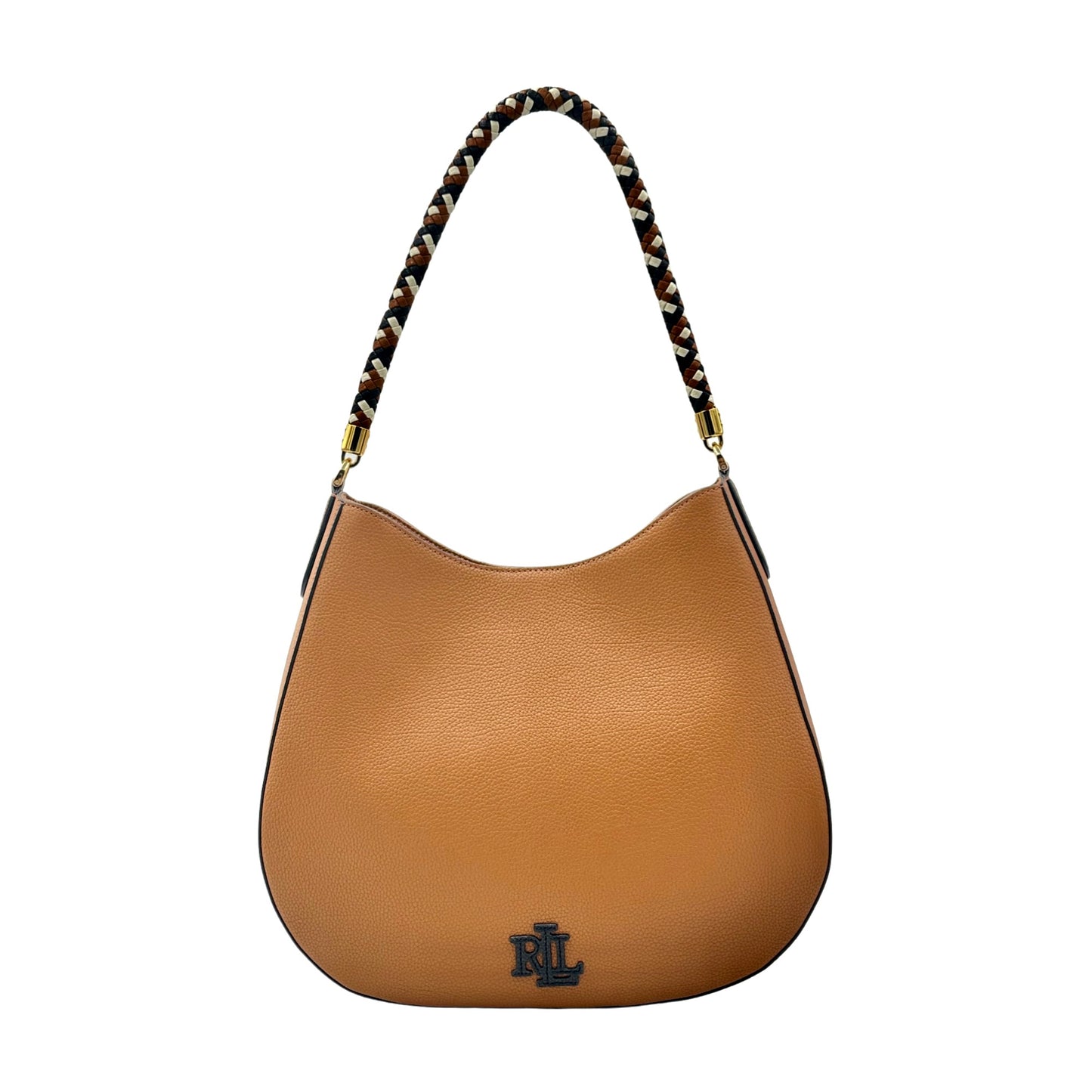Ralph Lauren Charlie Shoulder Bag - Tan/Black