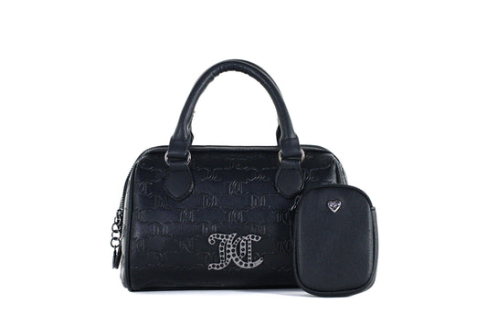Juicy Couture All About That Blink Satchel Crossbody - Black