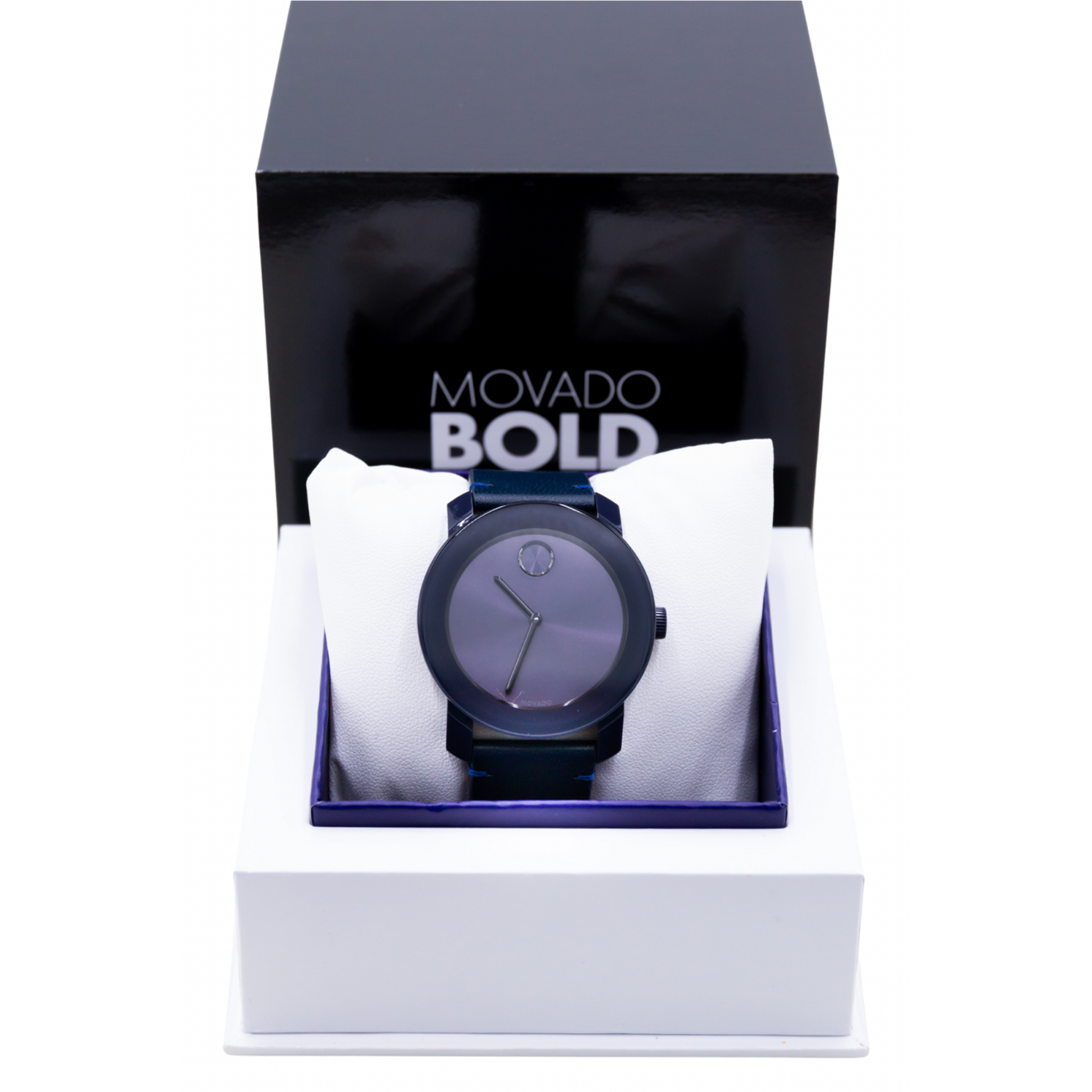 Movado Bold Blue Dial Swiss Quartz Men's Watch 3600370 - 885997196796 