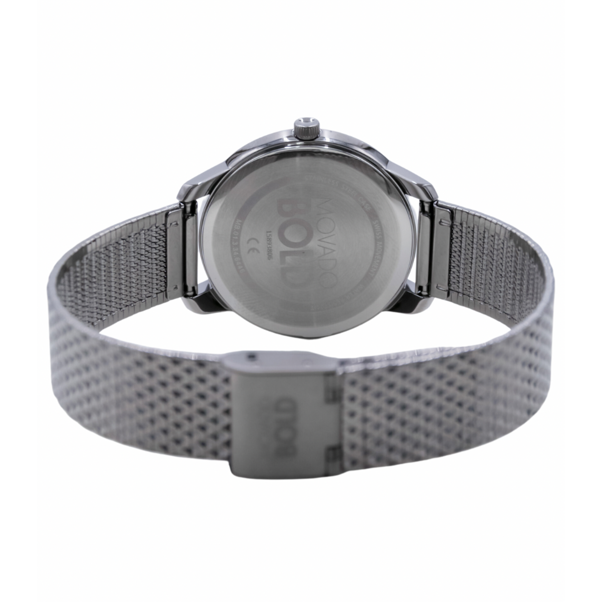Movado Bold Thin Quartz Grey Dial Ladies Watch 3600597 - 885997319713 