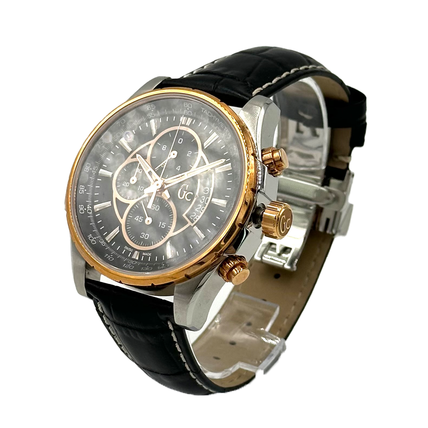 Guess Collection Men's Black Chronograph Dial Quartz Analog Watch - X81007G2S - 91661414824