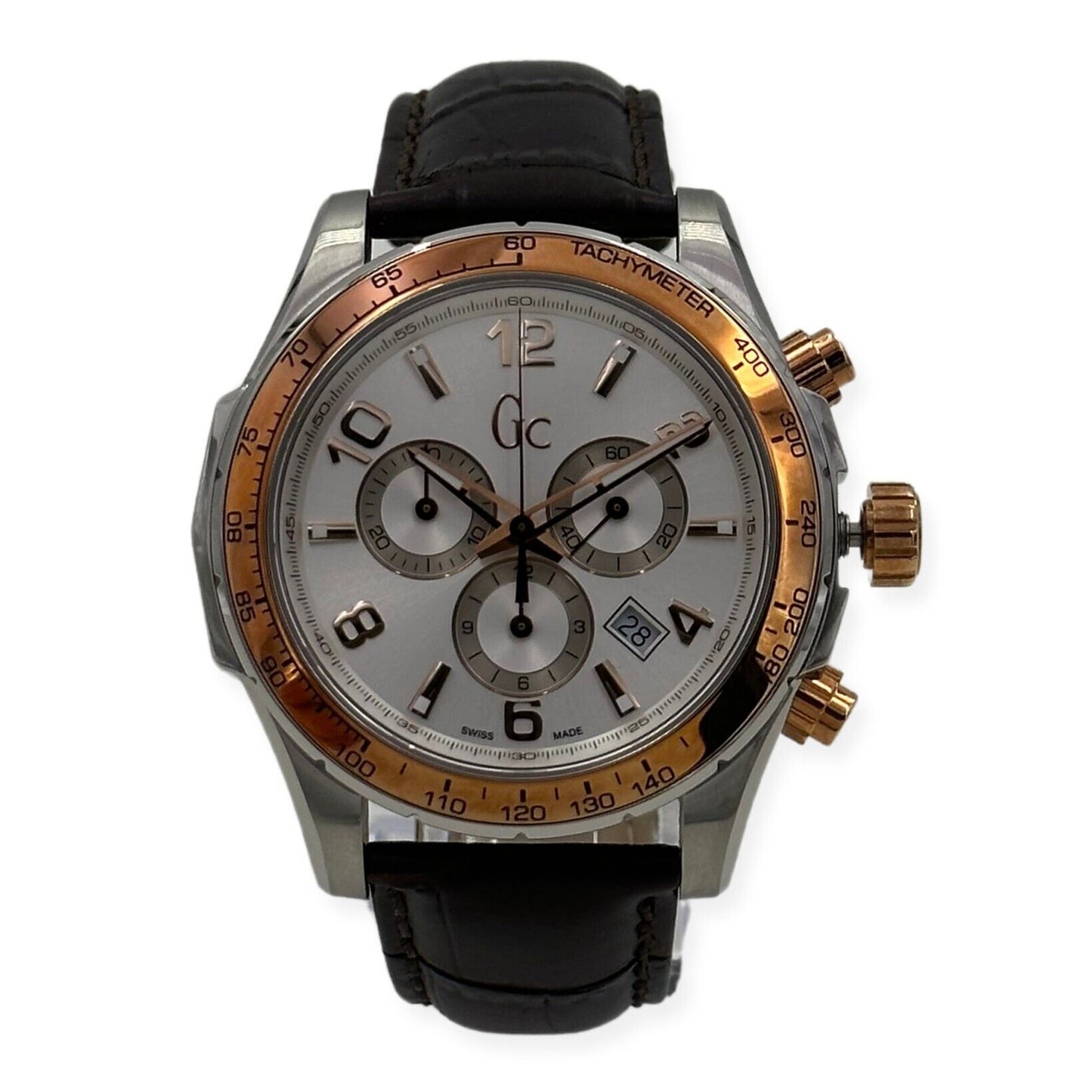 GUESS Technosport Silver Men's Chronograph Watch - X51005G1S - 91661444357