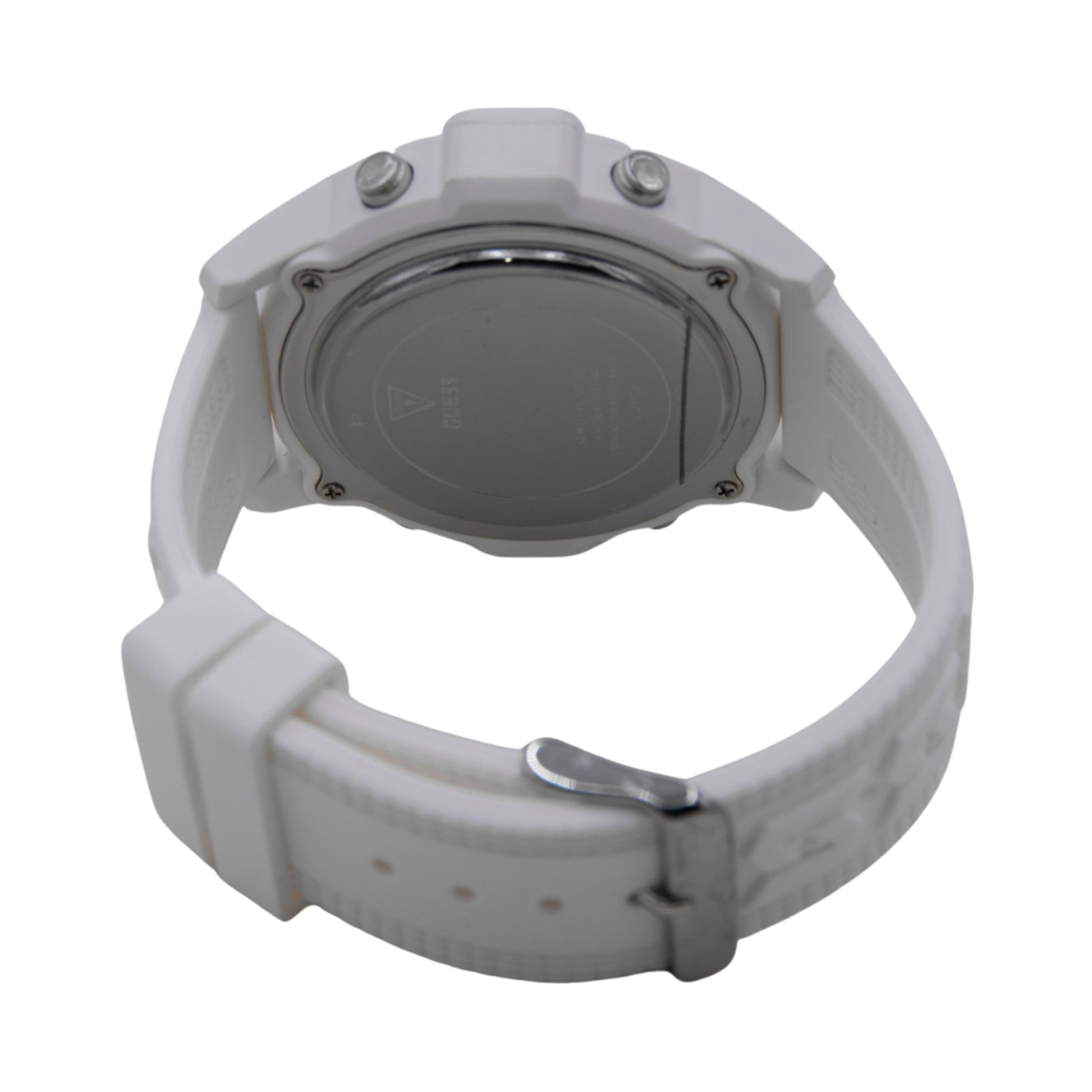 Guess Charge Men's Alarm White Digital Dial Quartz Watch - U1299G2 - 91661509391