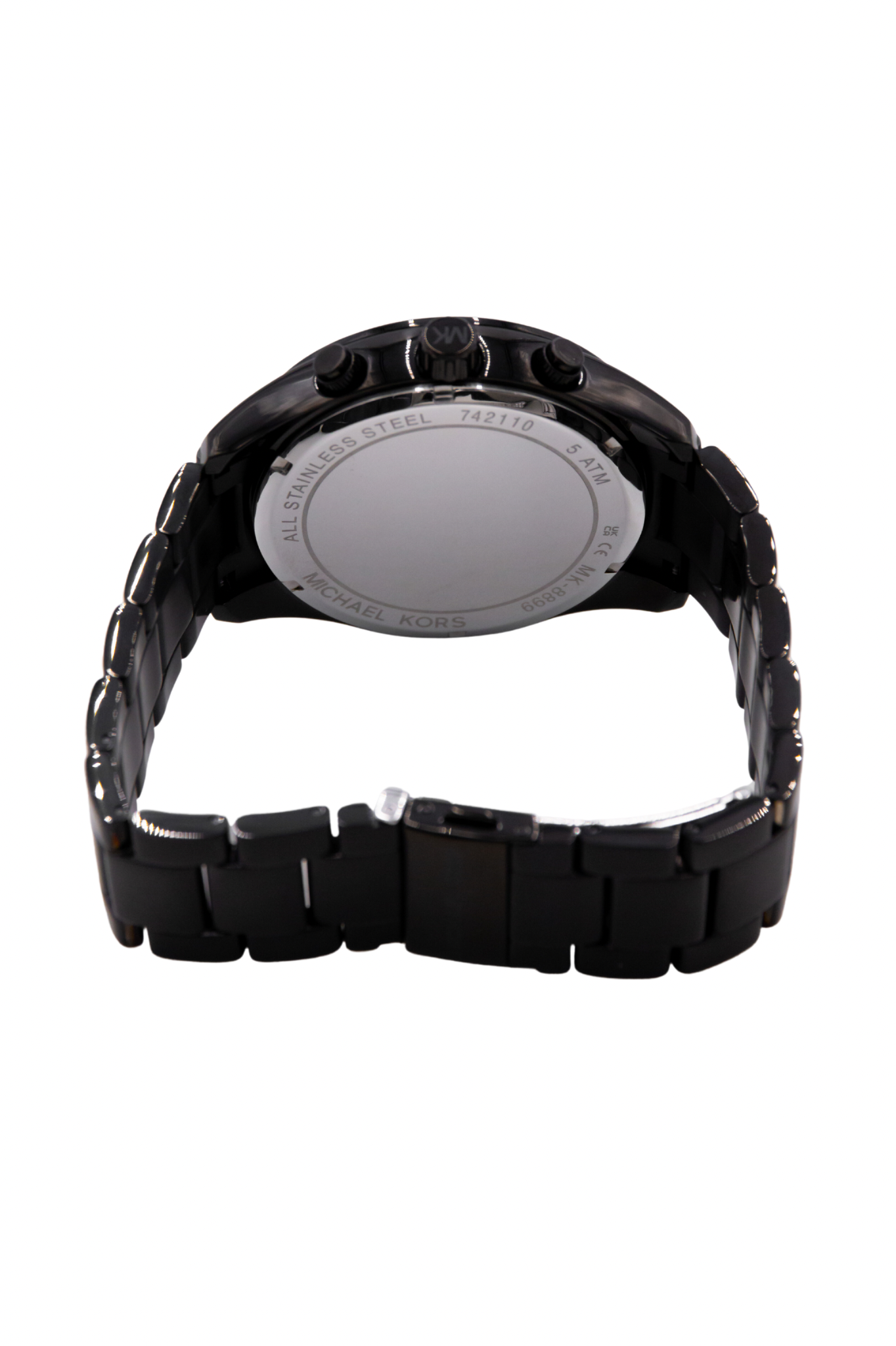 Michael Kors Layton Chronograph Quartz Black Stainless Steel Men's Watch MK8899