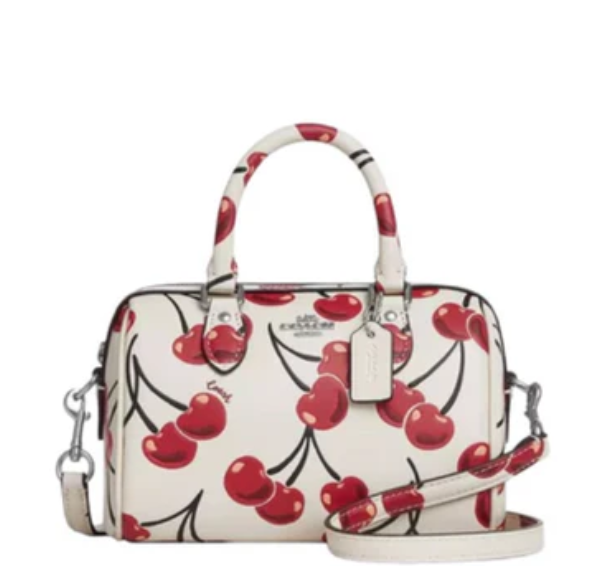 Coach Mini Rowan Crossbody Cherry -Chalk Multi