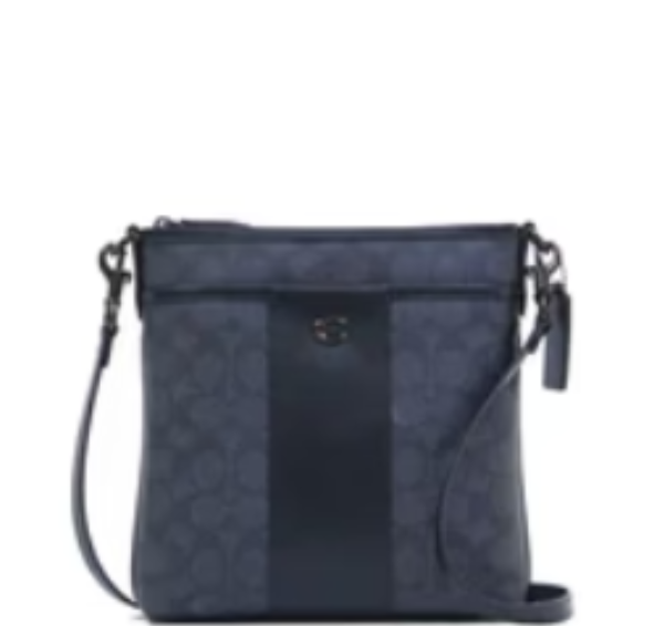 Coach Kitt Crossbody - Charcoal/Black