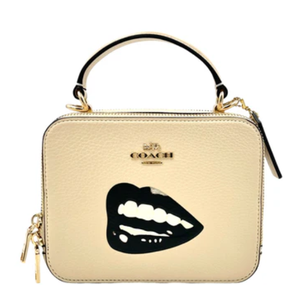 Coach X Tom Wesselmann Box Crossbody - Ivory