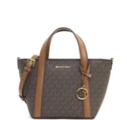 Michael Kors Pratt Messenger Small Tote - Brown