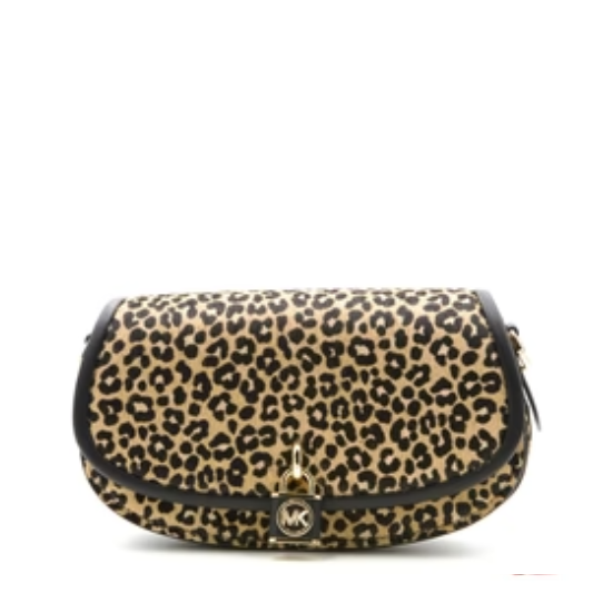 Michael Kors Crossbody Leopard Print- Brown/Multi