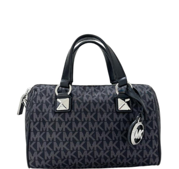 Michael Kors Grayson Small Duffle Crossbody - Black