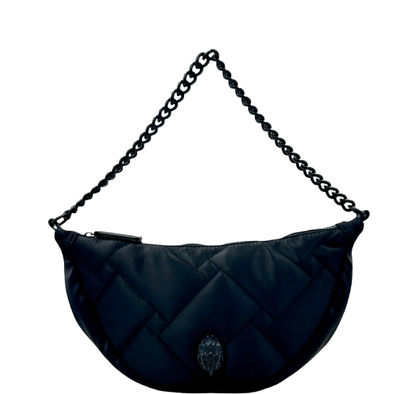 Kurt Geiger Recycled Moon Crossbody Drench - Black