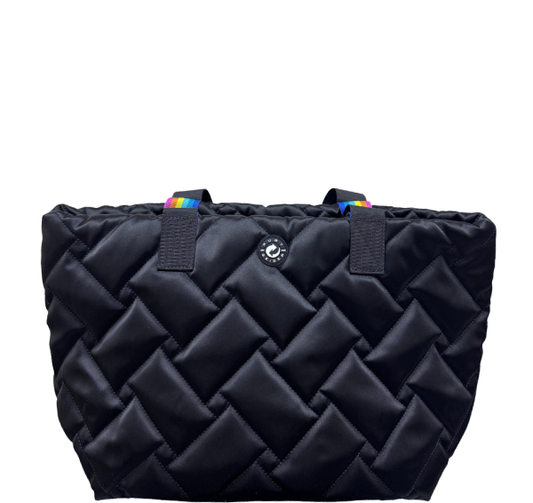 Kurt Geiger Quilted Tote Bag - Black
