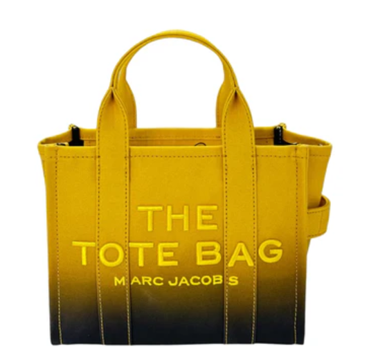 Marc Jacobs The Ombre Gradient Effect Small Tote Bag - Black/Citrine