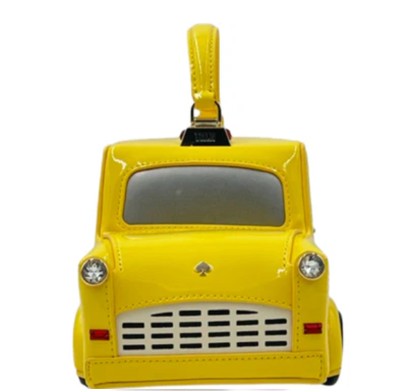 Kate Spade Big Apple NYC 3D Taxi Crossbody - Yellow