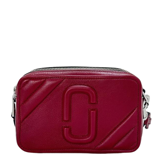 Marc Jacobs The Moto Shot 21 Camera Bag- Vachetta Red