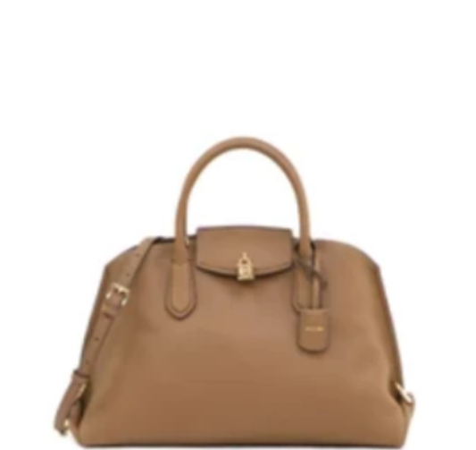 Michael Kors Sandra Large Satchel Bag - Luggage