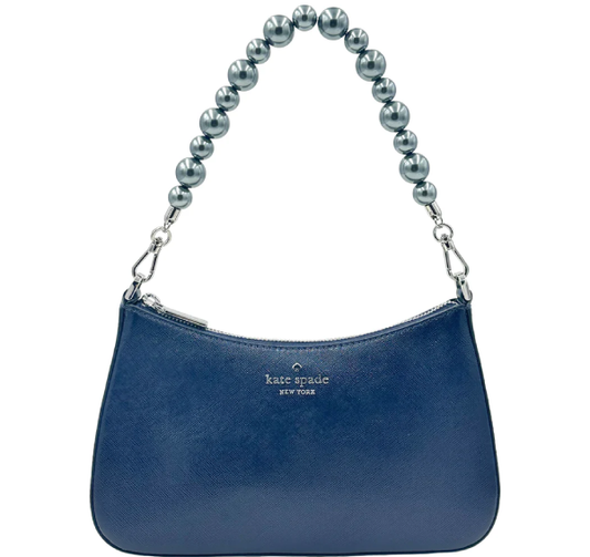 Kate Spade Madison Faux Pearl Handbag Crossbody - Parsian Navy