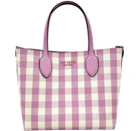Kate Spade Bleecker Medium Crossbody Tote - Berry Cream Multi