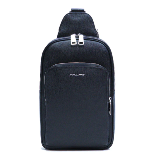 Coach Ethan Pack Leather -Black