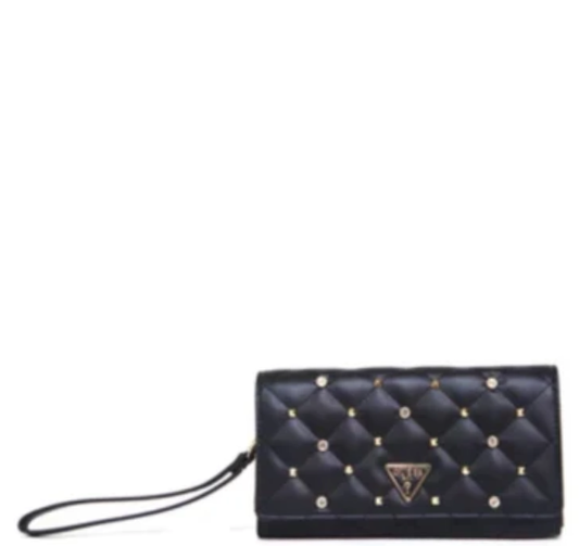 Guess Glimmer Mini Crossbody -  Black