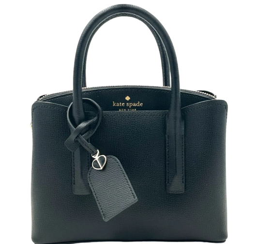 Kate Spade Margaux Mini Satchel Crossbody - Black